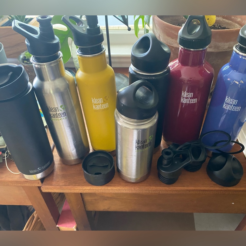Large lot of Klean Kanteen